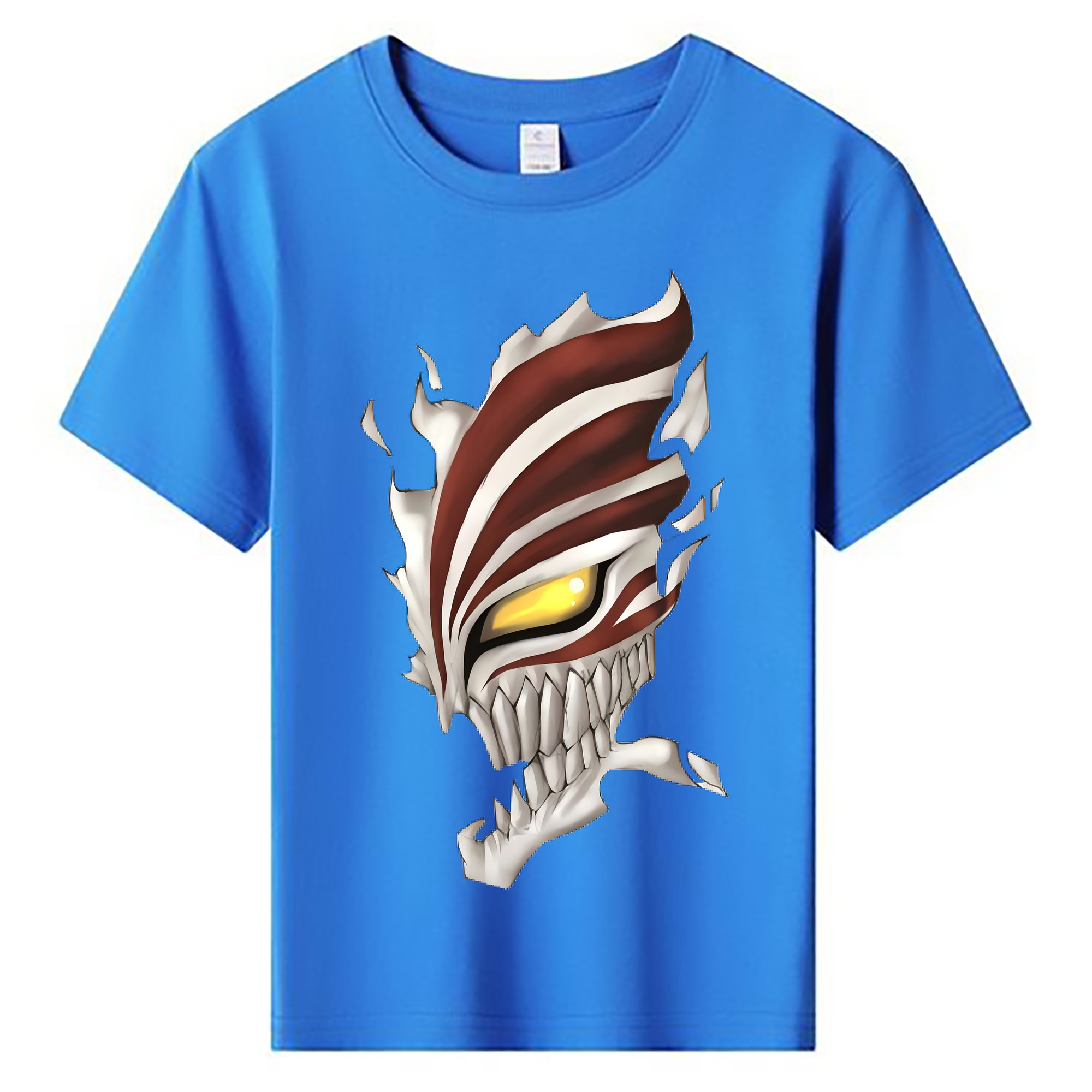 （画像用） ブリーチ 黒崎一護（くろさき いちご）BLEACH Kurosaki Ichigo 綿100％キッズTシャツ（フロントプリント）